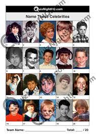 If you paid attention in history class, you might have a shot at a few of these answers. Famous Faces 046 Celebrities As Kids Quiznighthq