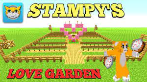 If any of you know minecraft and stampylongnose, then you know how popular stampy is. Minecraft Tutorial How To Build Stampy S Love Garden Youtube