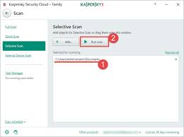 How To Run A Scan Task In Kaspersky Security Cloud