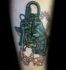 With a unique plot that brings many isolated elements period of the characters. 60 Ghostbusters Tattoo Designs For Men Movie Ink Ideas