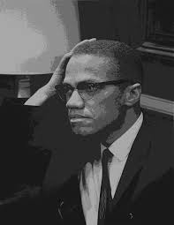Malcolm X - Face - Openclipart