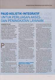 Pengembangan Paud Holistik Integratif Paud Hi Paud Jateng