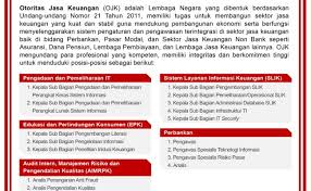 Calon pelamar melakukan pendaftaran dengan menyerahkan surat lamaran & persyaratan. Info Seleksi Penerimaan Calon Pegawai Ojk 2016 Lowongan Kerja Terbaru Aceh Cute766