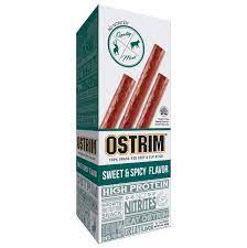 Amazon.com: Ostrim Grass-Fed Beef & Elk Jerky Snack Sticks-Sweet & Spicy  Flavor, 1.5 oz (Pack of 10) : Grocery & Gourmet Food