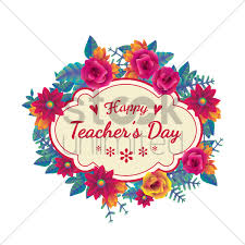 All the students of celebrate happy teachers day. Happy Teacher S Day Design Vector Image 1968167 Stockunlimited