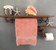 I also wanted to avoid drilling between two wall tiles. 15 Amazing Handmade Rustic Towel Rack Designs For Your Bathroom