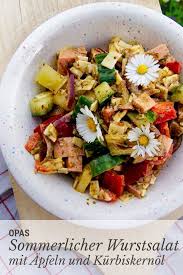 Wurstsalat Traditionelles Rezept Von Meinem Opa Rezept Salat Rezepte Sommer Salat Rezepte