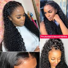 Cynosure lace front human hair wigs for black women 13x4 9a curly lace front wigs human hair pre plucked with baby hair (20, curly wigs) 20 inch. Jerry Curly Lace Front Wigs Human Hair West Kiss Hair