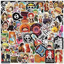 100Pcs One Piece Stickers Pack for Laptop| Nami Zoro Ace Luffy Chopper One  Piece Anime Graffiti Waterproof Vinyl Stickers for Teens Adults DIY Laptop  Water Bottle Skateboard Bike Book Travel Case -