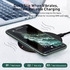 One customer on the macrumors site described it thusly: Baseus 15w Qi Wireless Charger For Iphone 11 Pro X Xs Max Xr 8 Plus Fast Charging For Airpods Pro Samsung S9 S10 Huawei P30 Pro Jirashop World