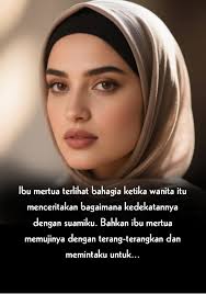 Ibu mertua terlihat bahagia ketika wanita itu menceritakan bagaimana  kedekatannya dengan suamiku. Bahkan ibu mertua memujinya dengan  terang-terangkan dan memintaku untuk... 🌷🌷🌷🌷 BAB 03 Satu jam kemudian,  suara mesin mobil terdengar di