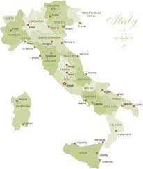 For example, florence is a capital of tuscany. Cooking Vacations Map Of Italy Regions