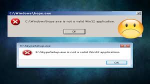 حل مشكلة رسالة win32 application المزعجة