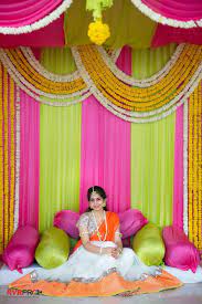 Pin By Dreaming Loud Mom Fashion Li On Indian Lehengas And Half Sarees Wedding Entrance Decor Desi Wedding Decor Home Wedding Decorations