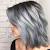 Ombre Silver Hair Color