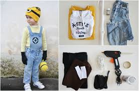Minion Kostum Selber Machen Kinder Idee Anleitung Minions Kostum Minion Kostum Selber Machen Kostum Selber Machen Kind