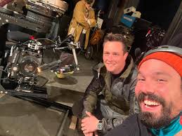 This is gaffer @yannieyu and her team of talented sparks: @alexkim.lx  @nylecoj_ @huynh.kenny @davidhui11 and Tom Waldman Yannie Yu is an  innovator and insightful collaborator. She takes lighting seriously, while  having a