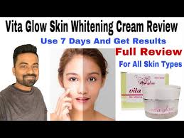 Vita Glow Skin Whitening Cream Night Cream For Men And Women Youtube