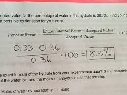 It allows us to see how far apart our we can also use it without the absolute value. How To Calculate Percent Error In Chemistry Lab How To Wiki 89