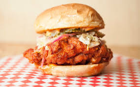 The chicken here is not bad, it has a nice crisp and is pretty juicy. L A S Best Hot Chicken Is As Relentless As It Is Delicious Los Angeles Magazine