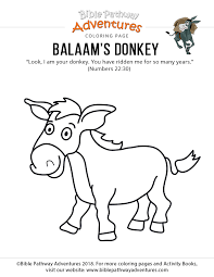 Fun for kids to print and learn more about balaam and king balak, mesopotamia, and the twelve tribes of israel (israelites). Balaam S Donkey Bible Pathway Adventures