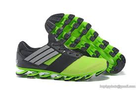 Adidas Black And Green Running Shoes Mens Adidas Springblade V Running Shoes Green Running Shoes On Sale Adidas Shoes Black Running Shoes