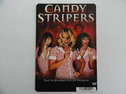 CANDY STRIPERS - BLOCKBUSTER VIDEO BACKER CARD 5