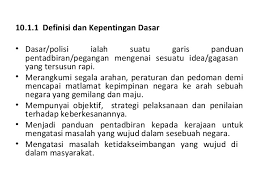 Walau bagaimanapun, ini mengehadkan kawalan bahawa. 10 Dasar Dasar Kerajaan