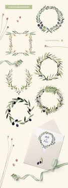 Olive Garden Watercolor Collection Garden Watercolor Olive Gardens Leaf Drawing
