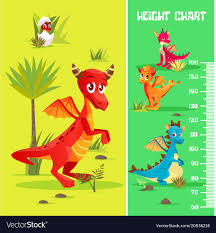 Height Chart Wall Meter Baby Dinosaurs
