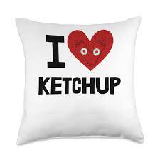 Amazon.com: Ketchup By VM Ketchup The Word Fuck Women Red Tomato Sauce Love  Throw Pillow, 18x18, Multicolor : Home & Kitchen