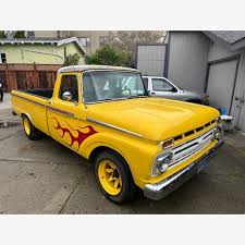 Image result for Contractors Yellow 1965 Truck