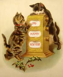 Pin On Cats On Victorian Greeting Cards