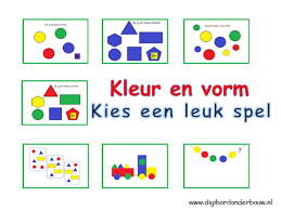 Vormen Digibordlessen Kleuren Vormen Leren Vormen