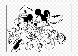 Select from 36755 printable coloring pages of cartoons, animals, nature, bible and many more. Minnie And Mickey Halloween Coloring Pages 5 By Lisa Halloween Pictures To Color Disney Hd Png Download 700x519 4015613 Pinpng
