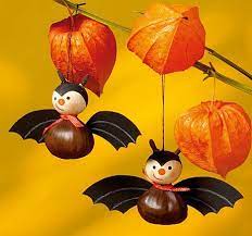 Sicherlich liegt ihnen also so eine kette aus kleinen himmlischen geben sie ihrer eingangstür ein gesicht. Pia Pedevilla Basteln Herbst Basteln Mit Kindern Herbst Halloween Deko Basteln