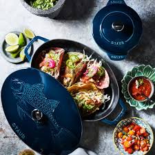Tortilla warmer (or a clean, dry kitchen towel) make the chipotle crema: Chipotle Lime Fish Tacos Williams Sonoma