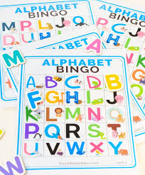 Customize the words/numbers, choose a beautiful theme, then create your bingo cards for free. Alphabet Bingo Free Printable With Pictures For Kids From 3 Years Old Busy Little Kiddies Blk