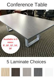 Conference Table Option 10 Yr Warranty Available In 8 10 12 14 16 8 Ft 10 Ft 12 Ft With Images Conference Table Custom Conference Table Conference Table For Sale