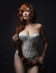 CHRISTINA HENDRICKS HOT SEXY CELEBRITY PINUP LINGERIE POSTER PHOTO PRINTS 