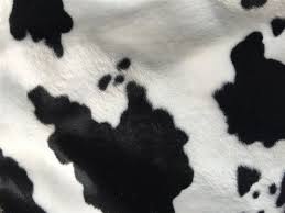 Black And White Cow Print Fabric White Black Cow Velboa Faux Fur Fabric Sold By The Yard Etsy Faux Fur Fabric Animal Print Fabric Printing On Fabric
