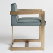 Charcoal And Gold Kiera Chair World Market In 2020 World Market Chair Chair Furniture