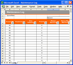 Un choix de périodicité sur des listes déroulantes pour chaque opération. Free Preventive Maintenance Software Excel Free Download