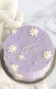 Cover top with a thick layer of whipped cream frosting (about 1 cup) and top with 1/3 of the cherries. Simple Birthday Cake Ideas You Have To See Minimalist Birthday Cakes