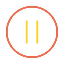 Colorful Stroke Pause Button Icon Ad Ad Affiliate Stroke Icon Button Colorful Icon Color Layout Template