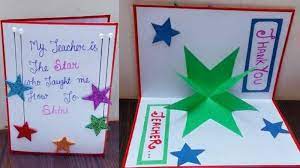 Show your favorite teachers some appreciation with a handmade diy thank you card. Special Birthday Card For Teachers Candacefaber