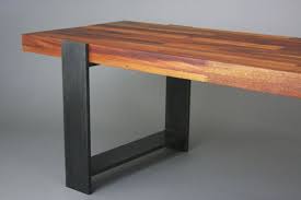 Mahogany Wood And Steel Bench Etsy In 2020 Steel Furniture Steel Bench Metal Furniture