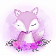 Acuarela De Retrato Femenino Astuto Adorable Animal Arte Png Y Vector Para Descargar Gratis Pngtree Watercolor Portraits Cute Art Cute Drawings
