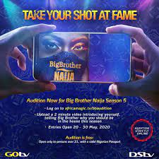 While preparing for the bbnaija 2021 starting date, fans from across africa are being entertained by rekindling their memories from the bbnaija season 5 lockdown, as they. Big Brother Naija Bbnaija 2021 Application Form For Season 6 Requirement Audition Date And Venue In 2021 Big Brother Audition Naija