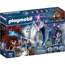 Super 4 playmobil bilder für kinder ausmalen. Playmobil 70223 Novelmore Schrein Der Magischen Rustung Playmobil Novelmore Mytoys